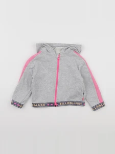 Billie Blush - sweat gris - 3 ans
