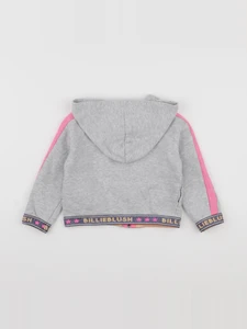 Billie Blush - sweat gris - 3 ans