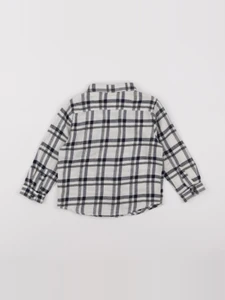 Zara - chemise bleu, blanc - 18/24 mois