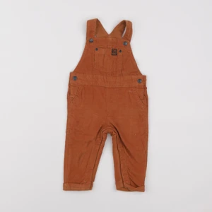 Vertbaudet - salopette marron - 6 mois