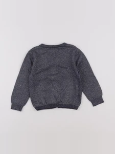 IKKS - gilet bleu, argent - 2 ans