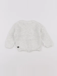 IKKS - gilet blanc, or - 6 mois