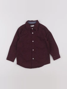 Vertbaudet - chemise rouge - 3 ans