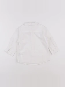 H&M - chemise blanc - 12/18 mois
