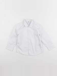 H&M - chemise blanc - 3/4 ans