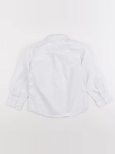 H&M - chemise blanc - 3/4 ans
