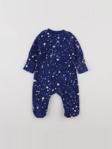 Nike - pyjama velours bleu - 0 mois