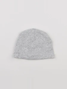 H&M - bonnet gris - 3/6 mois