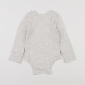 Tape à l'oeil - body gris - 9 mois