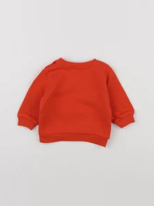 Tape à l'oeil - sweat orange - 3 mois