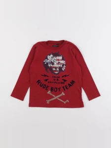 IKKS - tee-shirt rouge - 3 ans