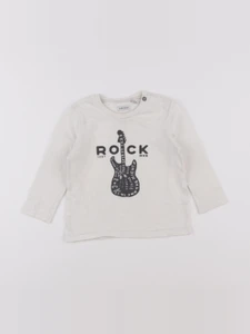 IKKS - tee-shirt beige - 18 mois