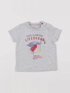IKKS - tee-shirt gris - 12 mois