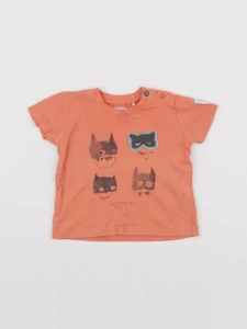 IKKS - tee-shirt orange - 6 mois