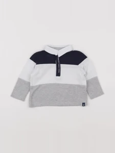 IKKS - polo imprimé au dos multicolore - 12 mois