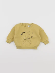 Tape à l'oeil - sweat jaune - 3 mois