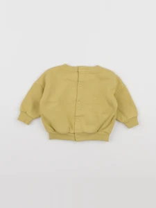 Tape à l'oeil - sweat jaune - 3 mois