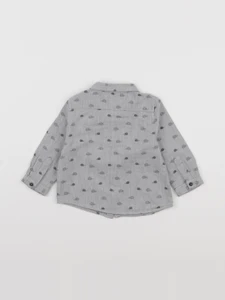 Zara - chemise gris - 6/9 mois
