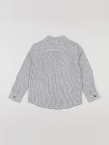 Monoprix - chemise blanc, bleu - 4 ans