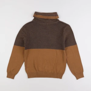 Vertbaudet - pull marron - 10 ans