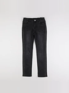 IKKS - jean gris - 10 ans