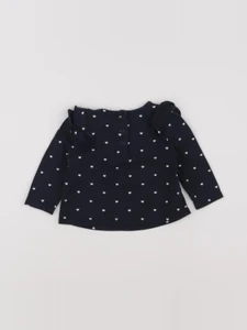 Boutchou - sweat bleu - 9 mois