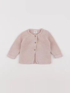 Tape à l'oeil - gilet rose - 6 mois