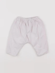 Boutchou - pantalon blanc - 6 mois