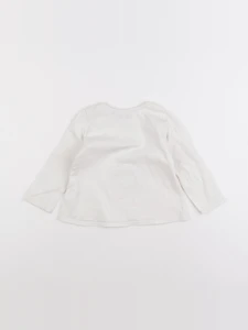 IKKS - tee-shirt beige - 18 mois