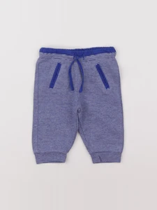 Boutchou - jogging blanc, bleu - 6 mois