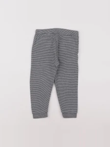 Boutchou - jogging blanc, gris - 9 mois