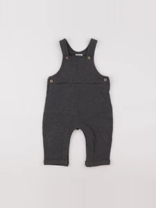 Vertbaudet - salopette gris - 12 mois