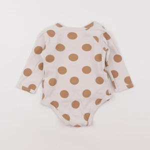 Vertbaudet - body beige, marron - 12 mois