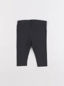 H&M - legging noir - 4/6 mois
