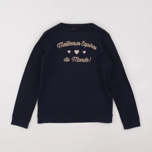 Vertbaudet - sweat bleu - 10 ans