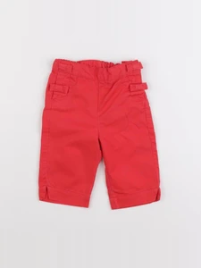 Jacadi - pantalon rouge - 12 mois