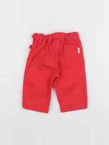 Jacadi - pantalon rouge - 12 mois