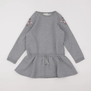 Vertbaudet - robe gris - 8 ans