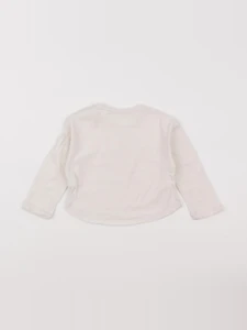 Zara - tee-shirt beige - 9/12 mois
