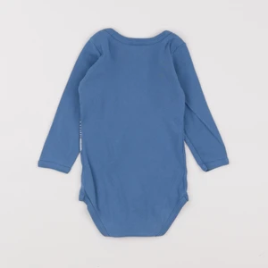 Petit Bateau - body bleu - 12 mois