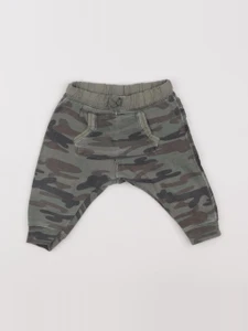 Zara - sarouel vert - 6/9 mois