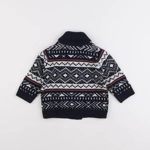 Vertbaudet - gilet bleu - 12 mois