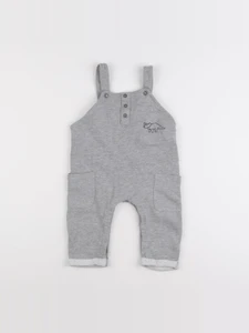 Vertbaudet - combinaison gris - 9 mois
