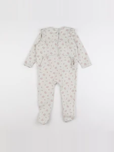 Vertbaudet - pyjama coton beige - 24 mois