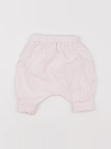 Boutchou - sarouel doublé rose - 1 mois