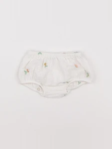 Boutchou - bloomer blanc - 3 mois