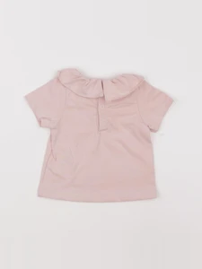 Petit Bateau - tee-shirt rose - 3 mois