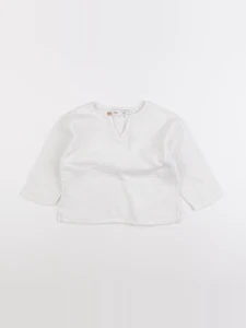 Zara - chemise blanc - 9/12 mois