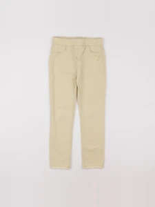 Vertbaudet - jegging jaune - 7 ans