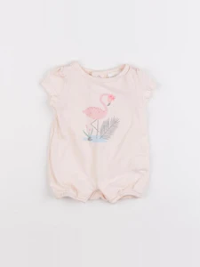 Tape à l'oeil - combinaison rose - 0 mois